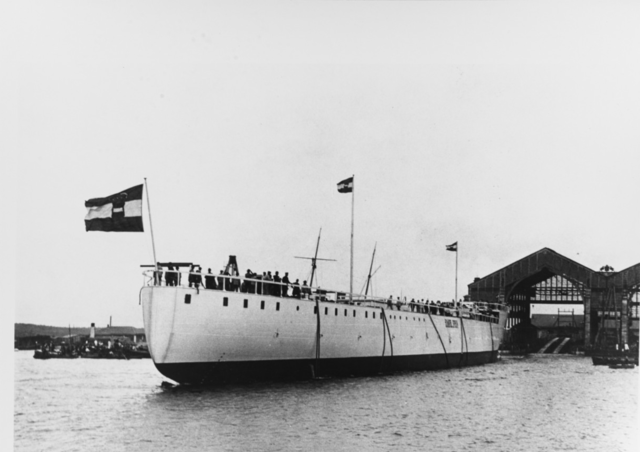 Launch of Admiral Spaun