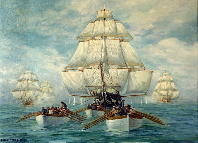 18th century sailboat