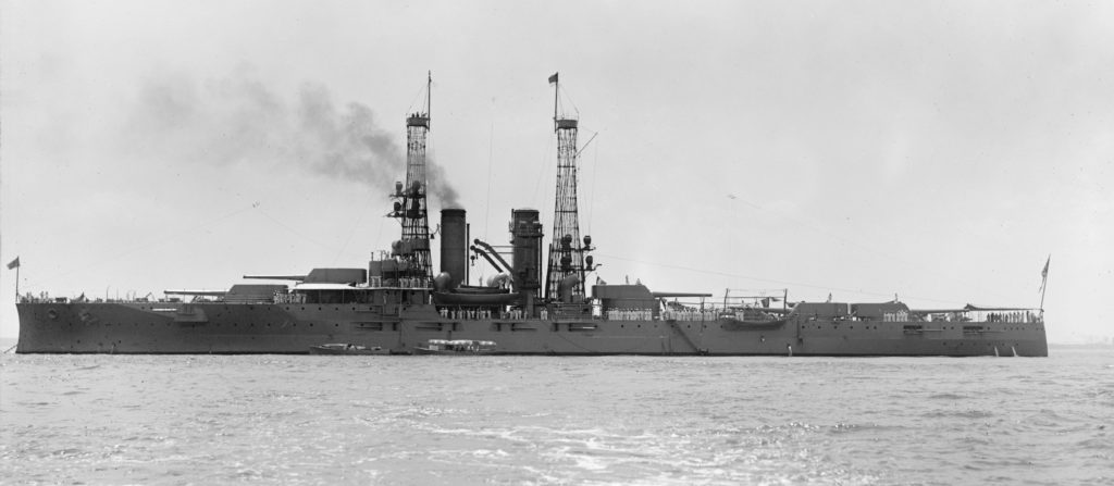 USS Florida class in 1912. HD Photo at Shipbucket