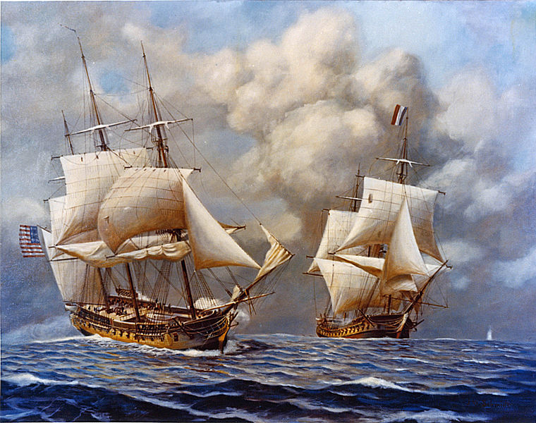 18th century sailboat