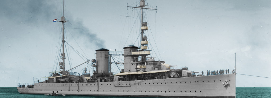 The Java class cruisers, essentially a 1917 design