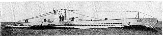 U-33 at sea in 1937