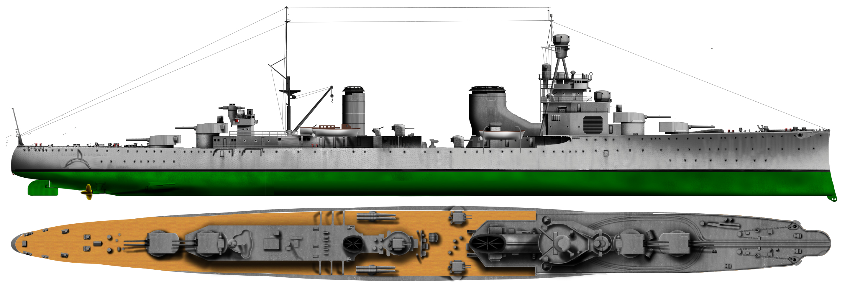 HD Illustration of the Guissano class