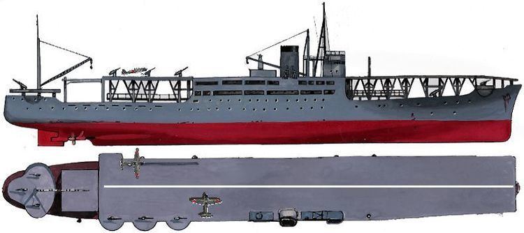 Akitsu Maru 1/700 scale Imperial Japanese Army Aircraft Carrier 