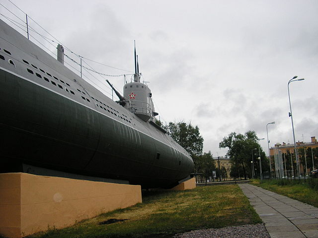 Narodovolets of the Dekabrist class on display at St Petersburg.