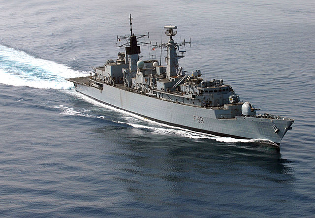 HMS Cornwall Persian Gulf 2007