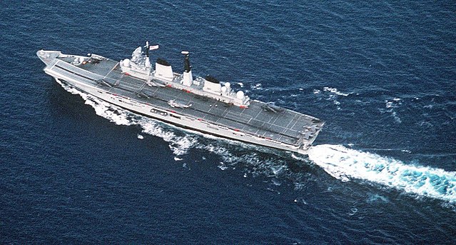 HMS Invincible in 1991