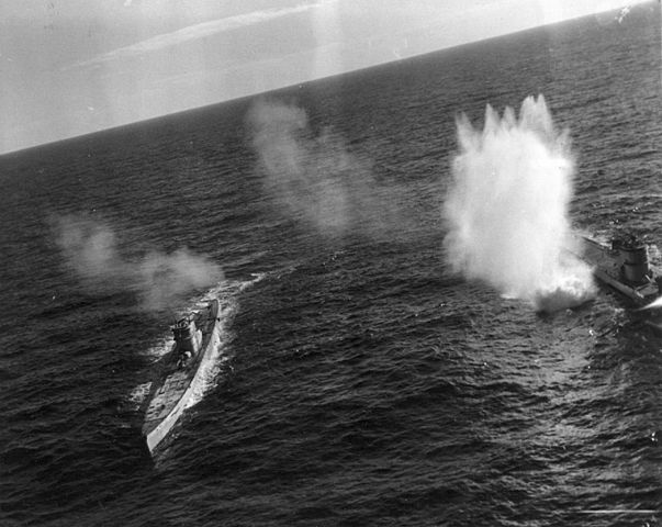 U-66 and U-177 attacked by allied aviation