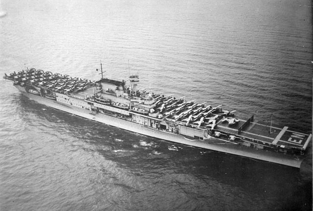 USS Enteprise in April 1939