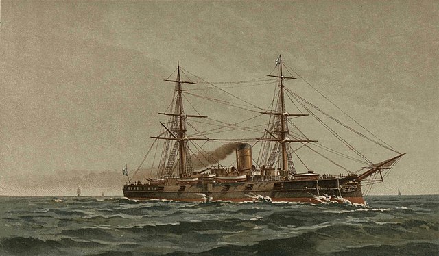 Russian Fleet 1892 Nakhimov