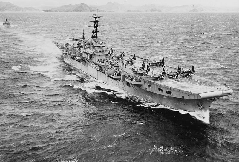 HMS Trimph 1950