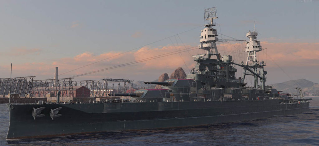 wow's rendition of USS Nevada