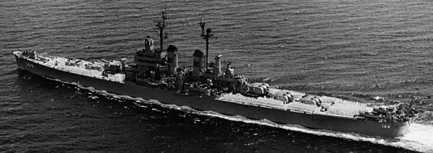 USS Worcester 31 May 1952