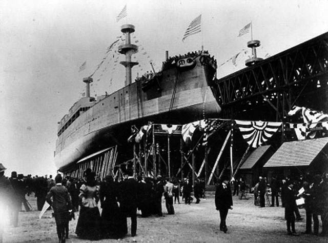 launch of USS Kearsage