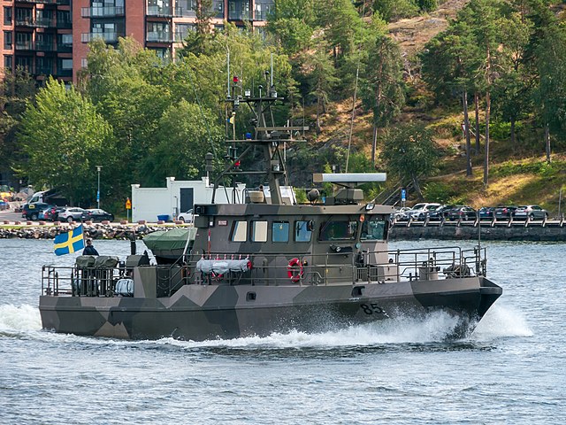 HMS Trygg - Tapper class swedish patrol boats