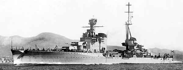 Official Yard photo of the Bolzano, soon after completion