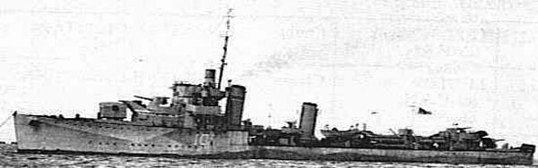 hms montrose in 1944