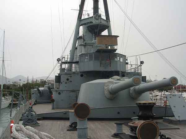 Forward main gun turret - as of today