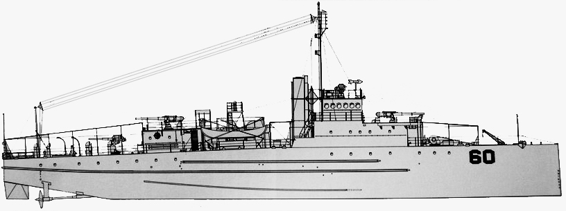 drawing of the Eagle boat