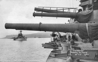 Malaya guns 1918