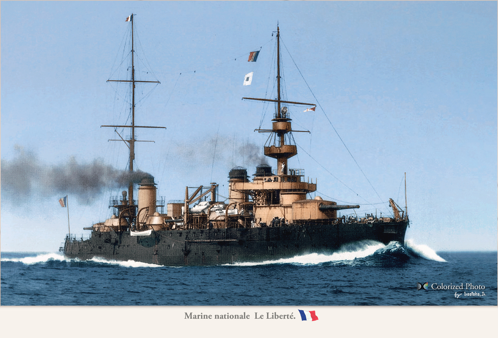 Battleship Liberté 1904