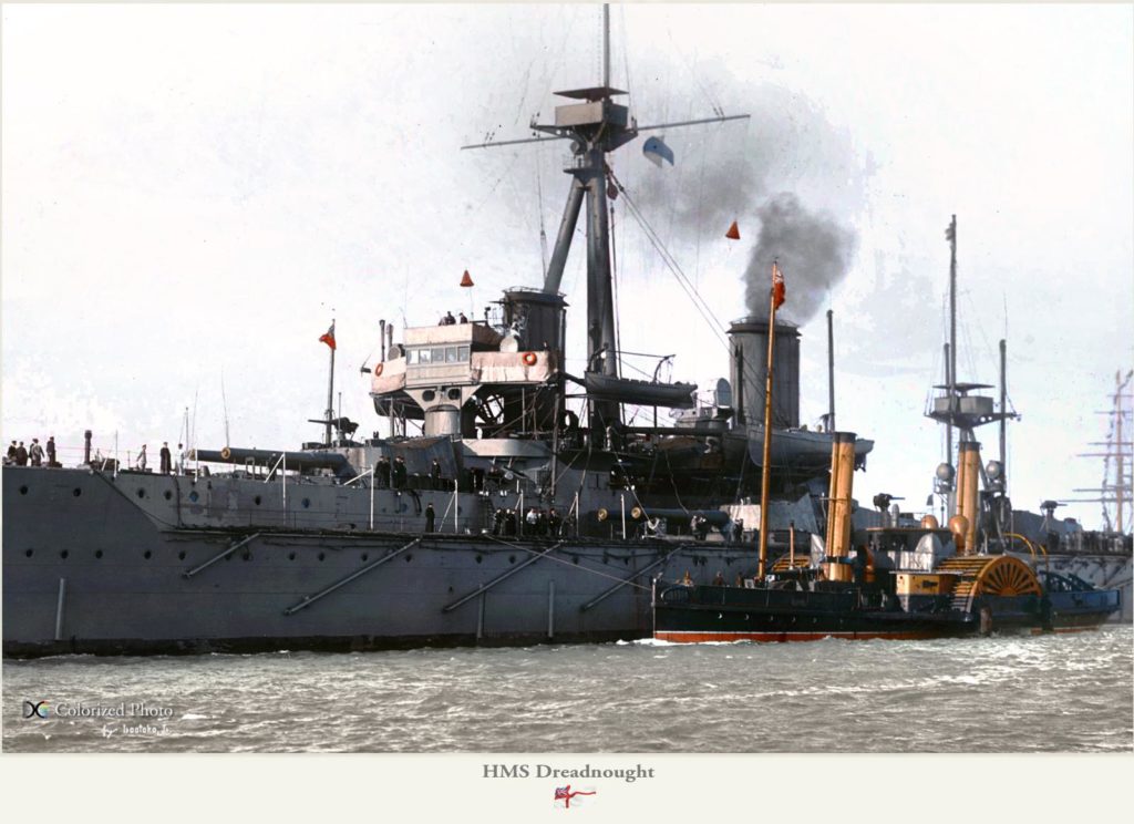 HMS Dreadnought - close