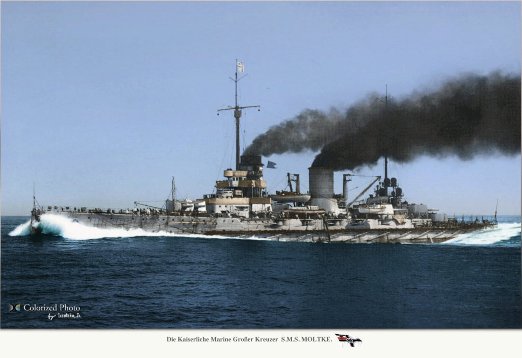 SMS Molkte, colorized by irootoko jr