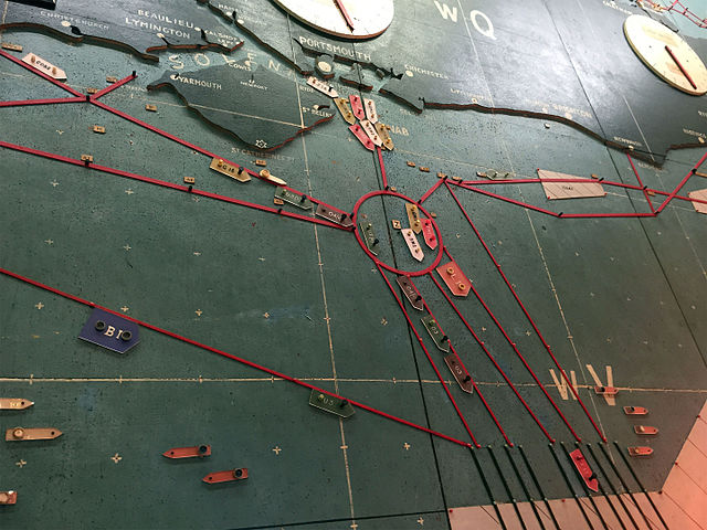 D-Day map at Southwick House