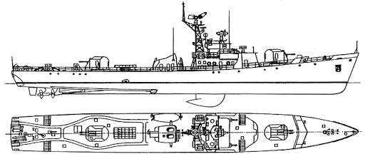 Petya class frigates