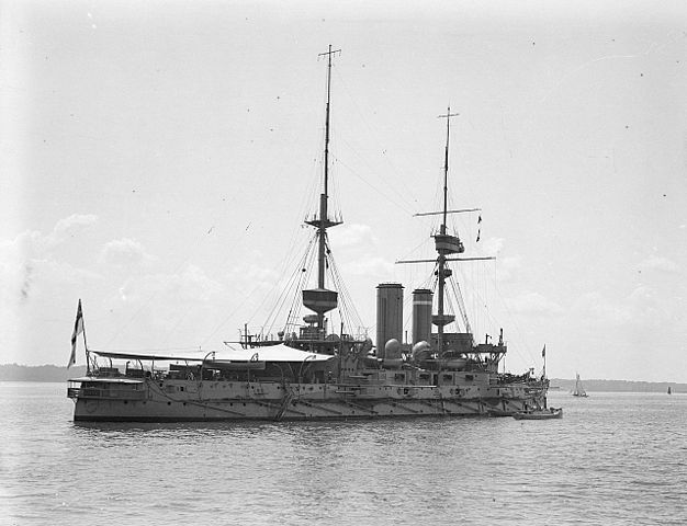 hms implacable at spithead 1909