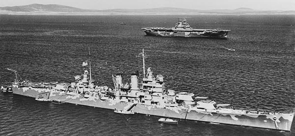 USS Wichita in Scapa Flow, April 1942