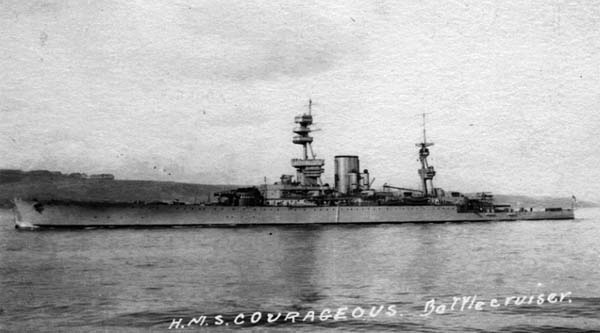 HMS Courageous - Credits courageous assoc.