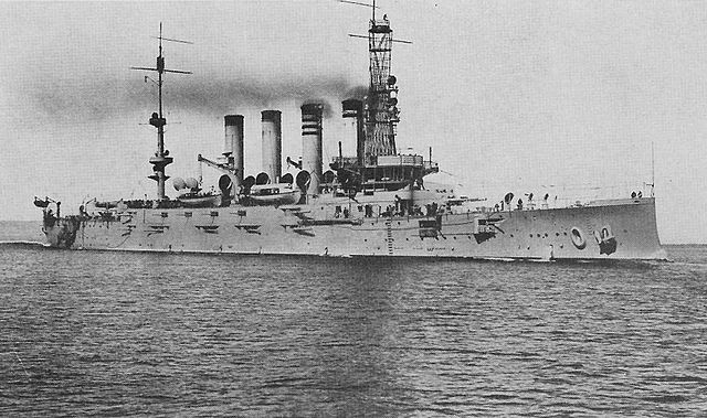 USS Montana in 1915