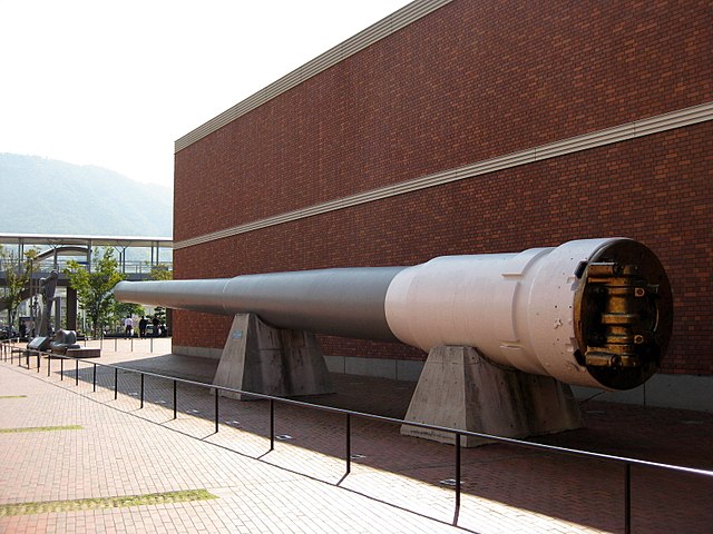 Mutsu's preserved 41cm/45