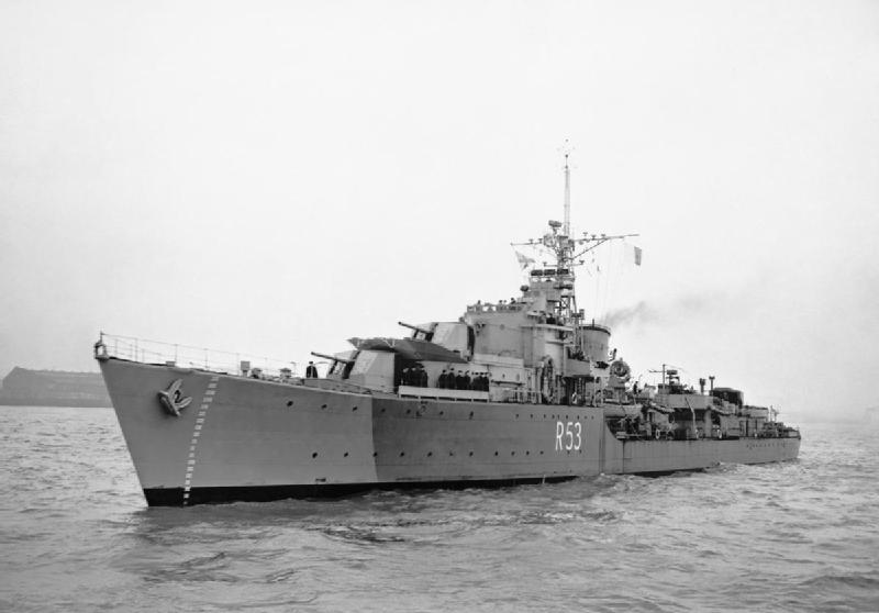 HMS Undaunted 1944