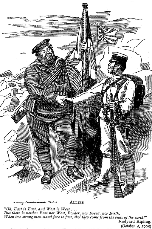 Punch caricature of the treaty