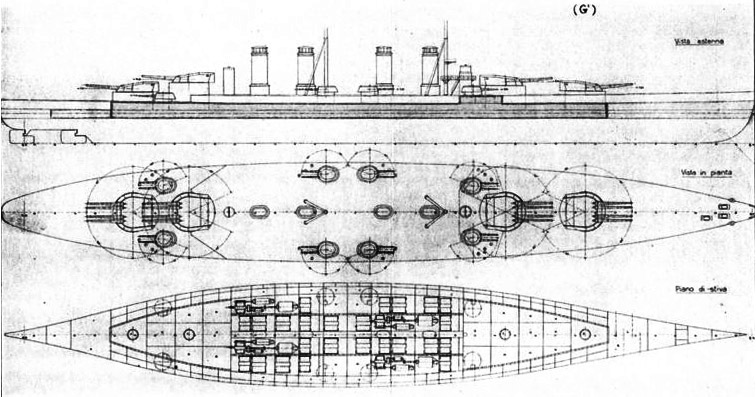 Progetto G class battleships