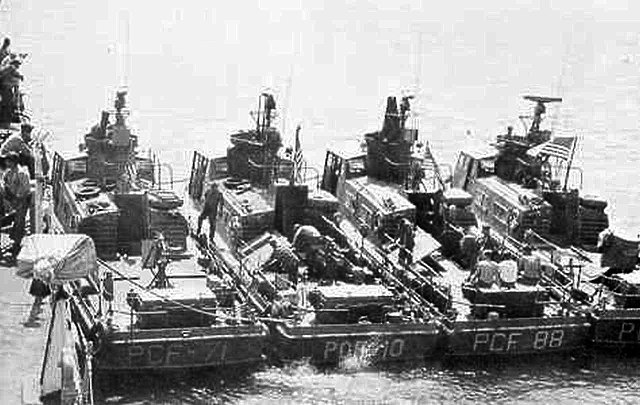 A fleet of Swift Boats