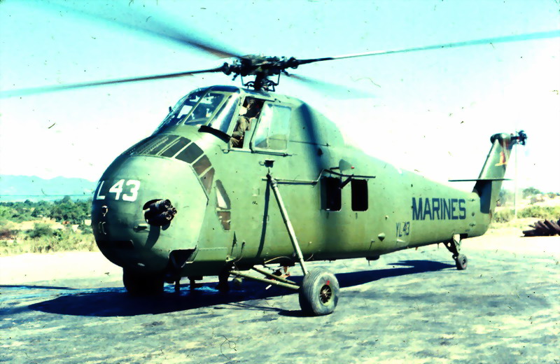 UH-34D Seahorse of Marine Medium Helicopter Squadron HMM-362