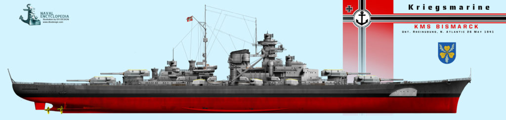 Bismarck in the Atlantic, 26 May 1941