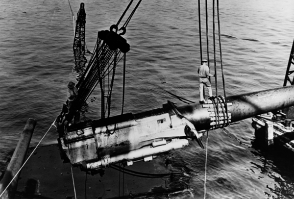 Removal and replacement of USS California