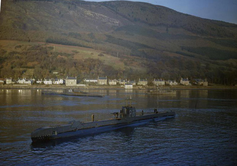 HMS Thetis in Scotland, 1942
