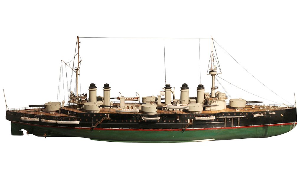 Model of Danton at the Paris maritime museum
