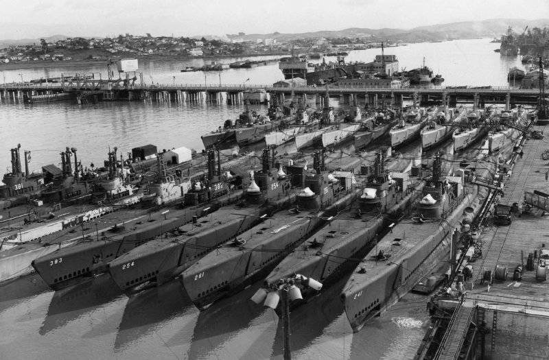 GATO-class-Submarine-fleet