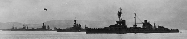 HMS Agincourt in 1918