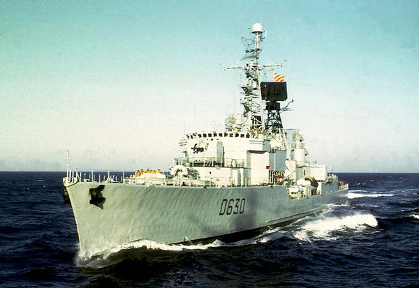 The Du Chayla after refit in the late 1970s