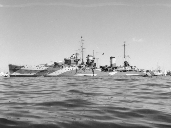 HMAS Perth in April 1941