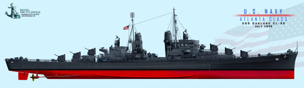 USS Oakland Measure 21, 1944