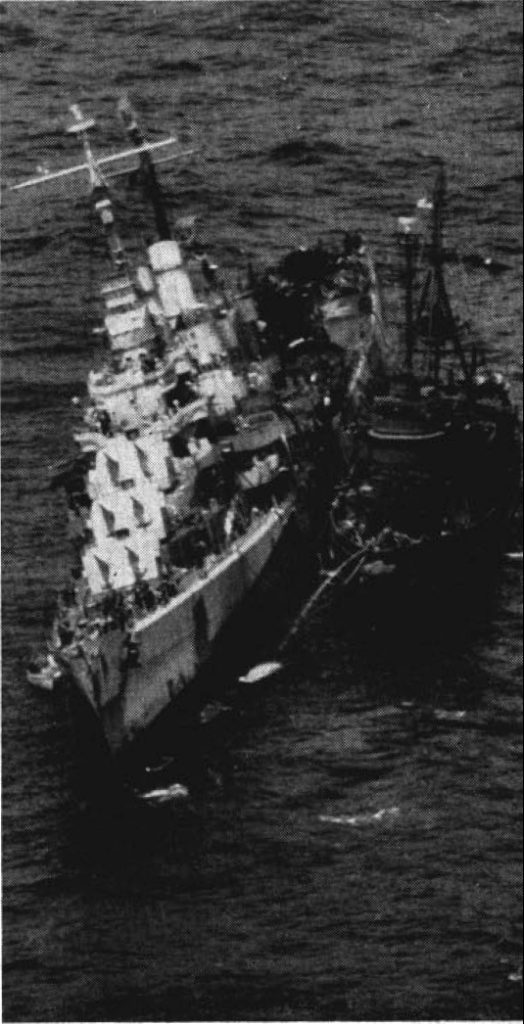 USS Reno, badly damaged November 1944