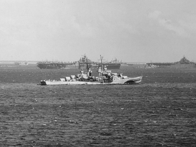 USS Flint ulithi march 45